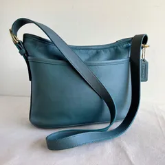 Vintage Coach Worth Bag in Ocean Rare Color USA