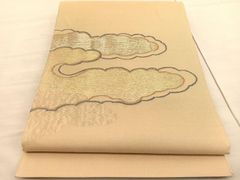 平和屋着物□極上 男性 紬 アンサンブル 長襦袢(無双仕立て)・長羽織  