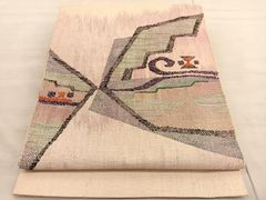 平和屋着物○色留訪問着 杜若 青朽葉色 金彩 正絹 逸品 CAAW8636yc