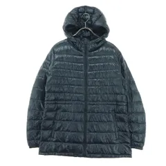 UNIQLO ユニクロ 長袖 中綿ジャケット L ブラック メンズ 古着