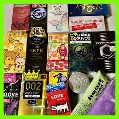 コンドームの福袋、デラックス版、はじめました。（最大54～最少48個分入り）のサムネイル