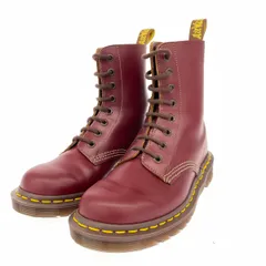 Dr.Martens ドクターマーチン 8ホールレースアップブーツ/1460 表記サイズ:3 イングランド製 12308601   ボルドー レディース / 243001003187