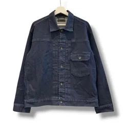 UNIQLO ユニクロ デニムジャケット 453776 ゆったり ストレッチ XLサイズ 68ブルー 紺 メンズ 秋 ゴーゴー古着マルイ草加店2388