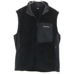 mont-bell モンベル フリース ベスト XL ブラック アウトドア メンズ 古着