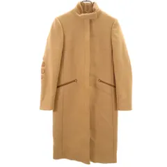 PRADA プラダ イタリア製 ウールコート 38 ベージュ レディース 古着