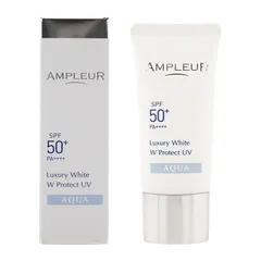 AMPLEUR アンプルール ラグジュアリーホワイト WプロテクトUV アクア 30g SPF50+ PA++++日焼け止め UVケア[指定場所ダイレクト]のサムネイル