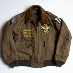 美品】AVIREX【ROYAL AIR FORCE ムートンボンバージャケット】S R.A.F.  