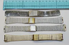 状態の良いラドー金属時計バンド 4点 在庫整理