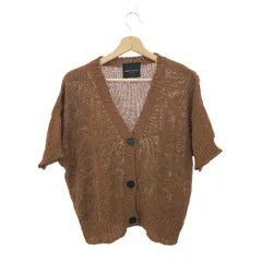 ROBERTO COLLINA ロベルトコリーナ ×プラージュ/半袖カーディガン サイズ:S     ブラウン レディース / 240001170343のサムネイル