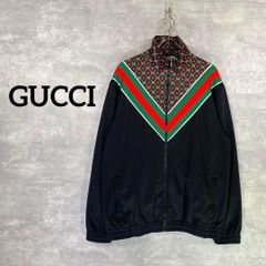 美品 GUCCI グッチ マルチカラー トラックジャケット 587372 - メルカリ