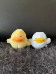 (新品) アヒル ひよこ ぬいぐるみ 動物 キーホルダー