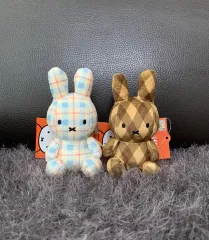(秋の新作/2種まとめ売り)ミッフィー ぬいぐるみ キーホルダー ウサギ人形 バッグホルダー
