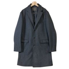 バックナンバー ロングコート L 黒 中綿ライナー付 フード 防寒 綺麗め 