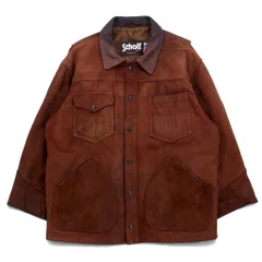 SCHOTT USA製 レザー カーコート レザージャケット XL ブラウン Schott USA製 レザー カーコート レザージャケット XL ブラウン