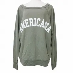 2025年最新】AMERICANA レディース トレーナー・スウェットの人気