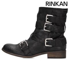 クロムハーツ 1.5 STRAP/1.5inchスクロールレーベルリベッツ レザー