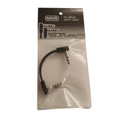 WJ98 パッチケーブル 8cm LL MXR エムエックスアール DCISTR03R ribbon patch cable TRS 3IN   4949748122321