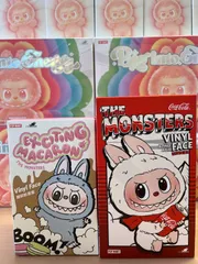 ⭐️【正規品・新品未開封】ラブブ マカロン コカコーラ POP MART THE MONSTERS VINYL FACE 2個セット ポップマート レア 数量限定