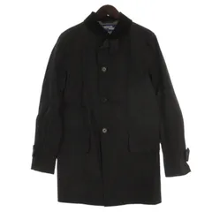 ジュンヤワタナベマン JUNYA WATANABE MAN × マッキントッシュ MACKINTOSH ゴム引き ステンカラーコート WE-C401 AD2009 ブラック Sのサムネイル
