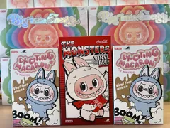 ⭐️【正規品・新品未開封】ラブブ マカロン コカコーラ POP MART THE MONSTERS VINYL FACE 3個セット ポップマート