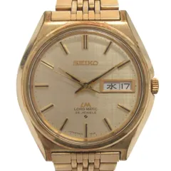 セイコー SEIKO ロードマチック 腕時計 25石 自動巻き オートマチック 5606-7010 ゴールドカラー ウォッチ ■GY99