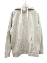 ザノースフェイス THE NORTH FACE REARVIEW FULL ZIP HOODIE リアビュー フードロゴ 刺繍 ジップ パーカー XL グレー 裏起毛 トップス