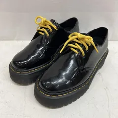 ドクターマーチン 1461 QUAD 3 ホール 厚底 シューズ エナメル レザー メンズ UK：7 ISItems【USED】【古着】【中古】50146487