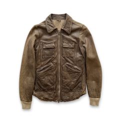 SANTACROCE レザー ライダース ニールバレット サンタクローチェ S