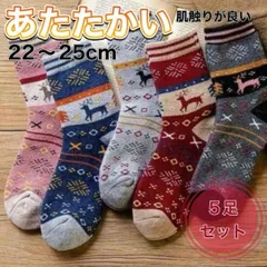 【５足セット】靴下 ソックス 暖かい レディース 極暖 あたたかい 1090
