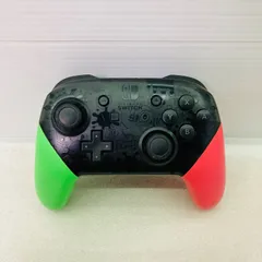 【動作確認済み】Nintendo Switch Proコントローラー スプラトゥーン2 エディション ピンク グリーン ブラック ワイヤレスコントローラー ジョイコン ジョイパッド HAC-013 AP5