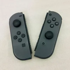 【動作確認済み】【純正品】任天堂 Switch コントローラー Joy-Con(L)(R) ジョイコン グレー 灰色 AP8