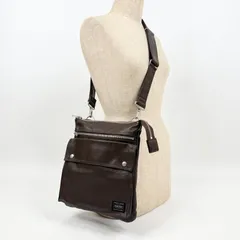 【PORTER】ポーターフリースタイル ショルダーバッグ ブラウン