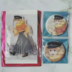 AGF 鬼滅の刃 アクリルスタンド 缶バッジ/我妻善逸