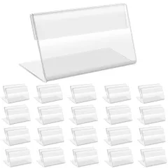 新品 MaT store カードスタンド ポップスタンド プライスカード立て 名刺サイズ (40個)