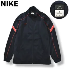 【スウッシュロゴ】 ナイキ NIKE トラック ジャケット ジャージ XL ネイビー x レッド メンズ
