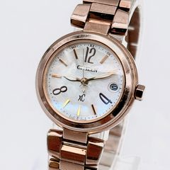 가동 CITIZEN 여성 시계 Xc 크로스 씨 전파 태양 데이트 QZ 52
