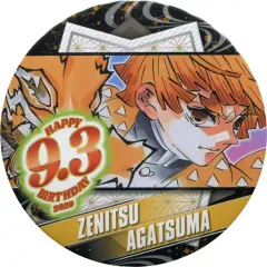 【中古】バッジ・ピンズ 我妻善逸 バースデイ缶バッジ2020 「鬼滅の刃」