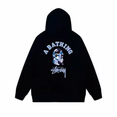 a bathing ape✖️stussyコラボ　ジャケット　110cm STÜSSY & A BATHING APE® | bape.com a bathing ape✖️stussyコラボ