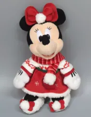 【中古】ぬいぐるみ ミニーマウス ぬいぐるみバッジ 「ディズニー・クリスマス2024」 東京ディズニーリゾート限定