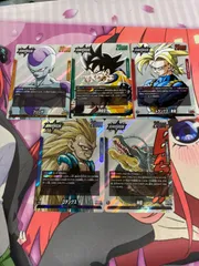 ドラゴンボールフュージョンワールド　マンガブースター2 リーダーカード　5種セット