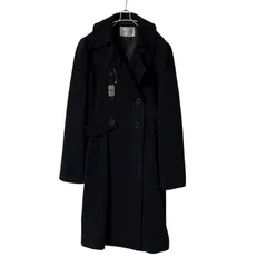 Z1598【美品】Pinky Girls ピンキーガールズ トレンチコート ロングコート ブラック サイズM