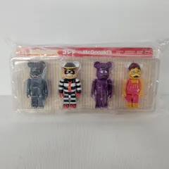 【中古/未使用品】 ゴジラVSマクドナルド BE＠RBRICK ベアブリック 150% ゴジラ ハンバーグラー グリマス バーディ 4体セット 【044-251109-as-25-izu】