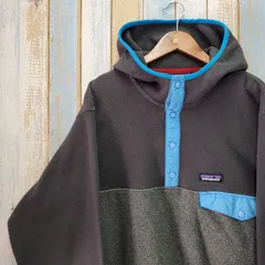 HB30☆パタゴニア☆シンチラスナップT☆プルオーバー☆フリース☆ロゴタグ☆L