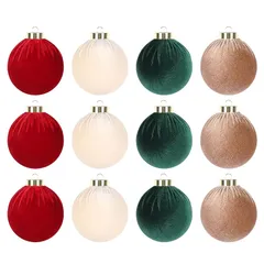 【新品】 クリスマス オーナメント ボール 6cm 12個セット クリスマスツリー飾り デコレーション ボール 吊り下げ 北欧風 クリスマス パーティー飾り 新年 誕生日 結婚式 お正月 装飾品 自宅 店舗 ホテル用 おしゃれ クリスマスグッズ 1