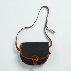 DOONEY & BOURKE USA製 ショルダーバッグ ネイビー レザー ALL WEATHER LEATHER シボ革