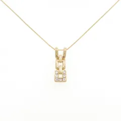 K18YG ダイヤモンド ネックレス 0.12CT