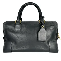 希少　美品　オーダー品　ロエベ　アマソナ36 オーストリッチ　定価200万 LOEWE】ロエベ『アマソナ36』レディース ハンドバッグ 1週間保証【中古