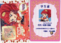 アイカツ!×プリパラ THE MOVIE-出会いのキセキ!- 来場者特典 紅林珠璃/スターライト学園ミニ学生証&トモチケ風カードセット vol.2 第二弾