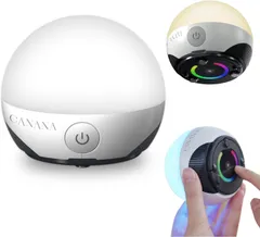 LEDランタン キャンプランタン 業界初タッチセンサー式 レインボーライト 充電式 7色切替 IPX65防水