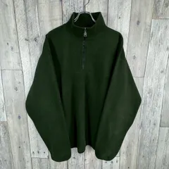 OLD RUSSELL ATHLETIC 90s ラッセル アスレティック ハーフジップ フリース トレーナー メンズ XL サイズ